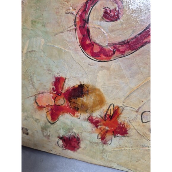 Mary Stone Fine Art Cat Bird Rare Painting - Picture 5 of 13